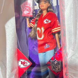 Mattel Barbie NFL Super Bowl Champion Doll